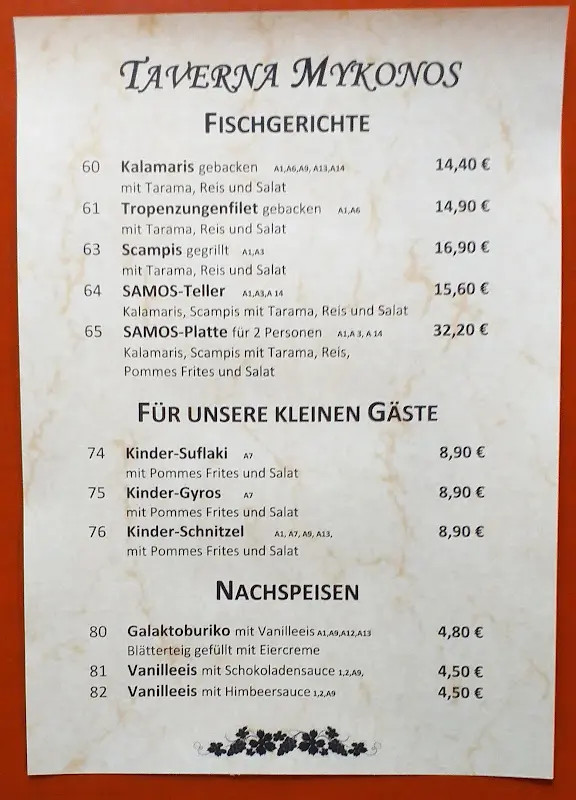 Menu_Restaurant Mykonos_Tirschenreuth_image_2