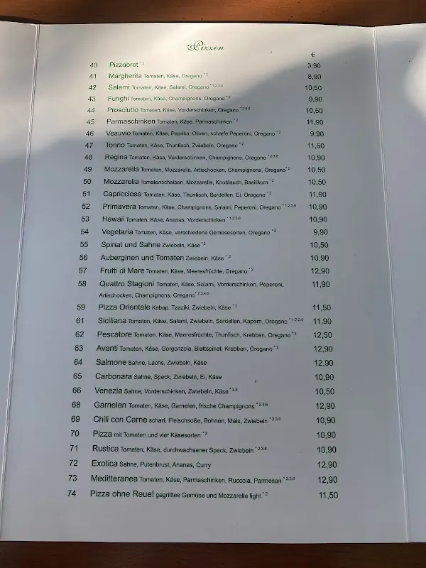 Menu_Pizzeria Bel Paese_Thyrnau_image_4