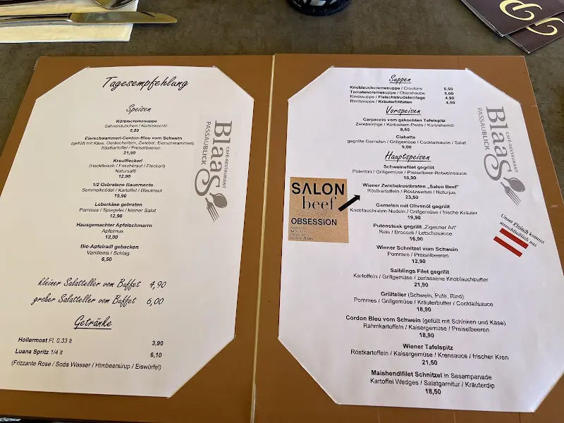 Menu_Cafe-Restaurant Blaas - Passaublick_Austria_image_3