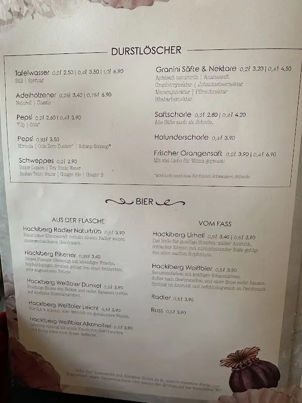 Menu_Wilma Wunder Passau_Passau_immagine_3