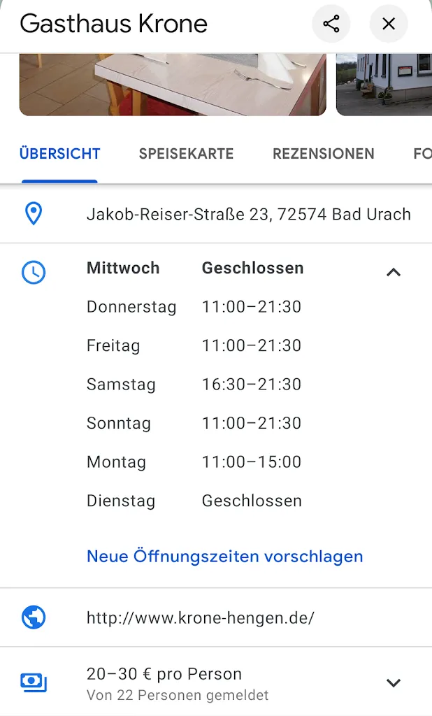 Bianca Schneider_Gasthaus Krone_Urach_review