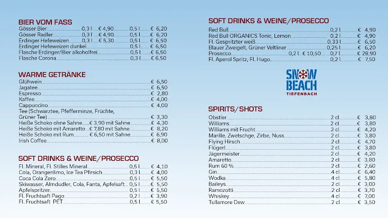 Menu_Snow Beach Tiefenbach_Austria_image_2
