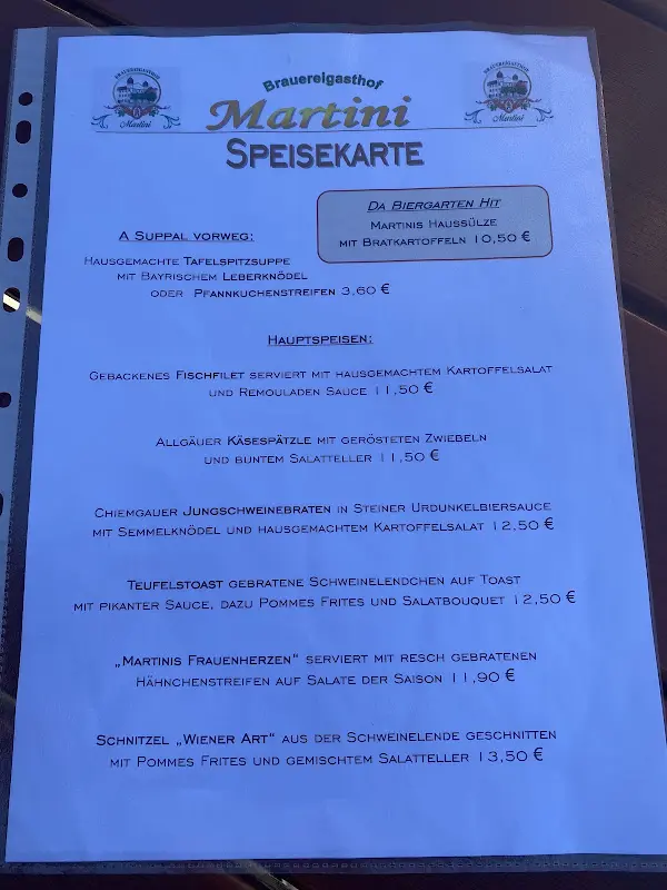 Menu_Steiner Bräustüberl_Traunreut_image_2