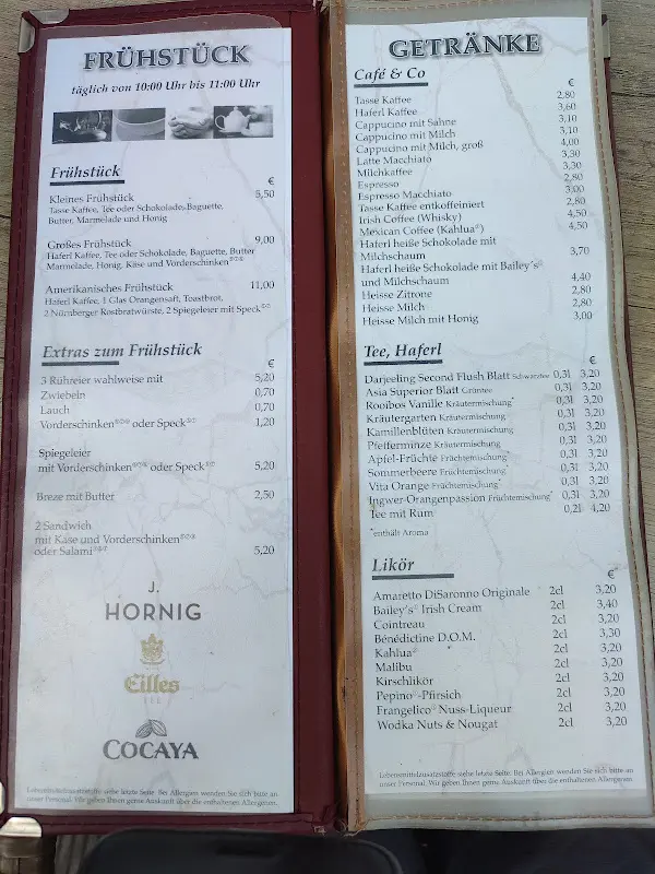 Menu_The Rock_Traunreut_immagine_2