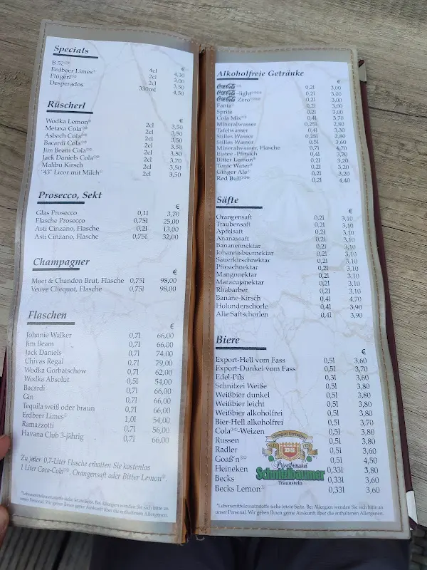 Menu_The Rock_Traunreut_immagine_3