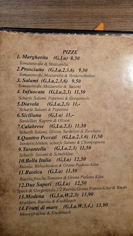 Menü_Pizzeria Salento_Traunreut_Bild_1
