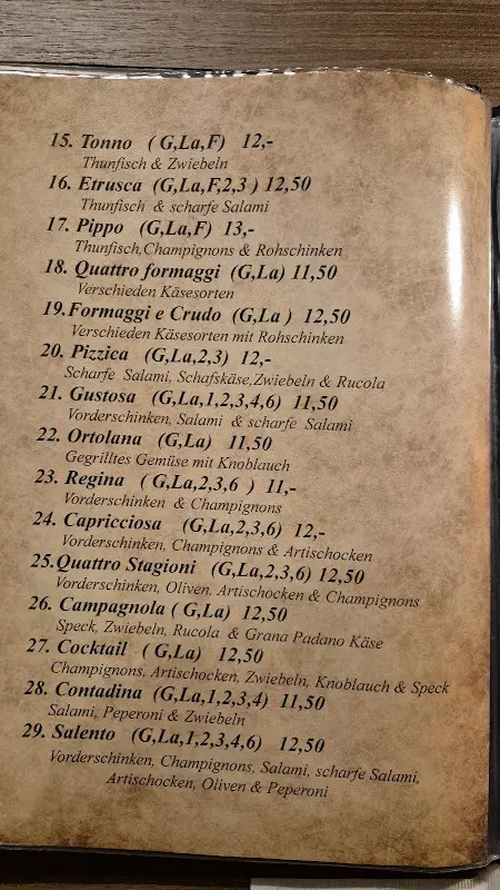 Menü_Pizzeria Salento_Traunreut_Bild_2