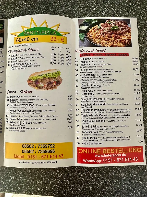 Menu_Pizzeria Capri Triftern_Triftern_imagen_4