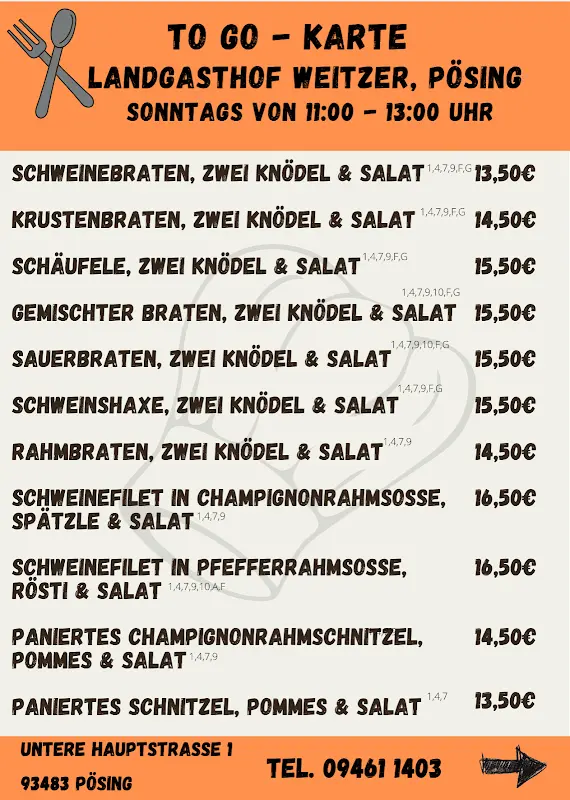 Menu_Landgasthof Weitzer_Pösing_image_2