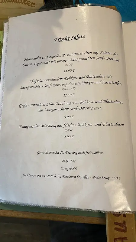 Menu_Seehaus Fichtelgebirge - Monika Steiner & Berthold Hübner_Tröstau_immagine_2