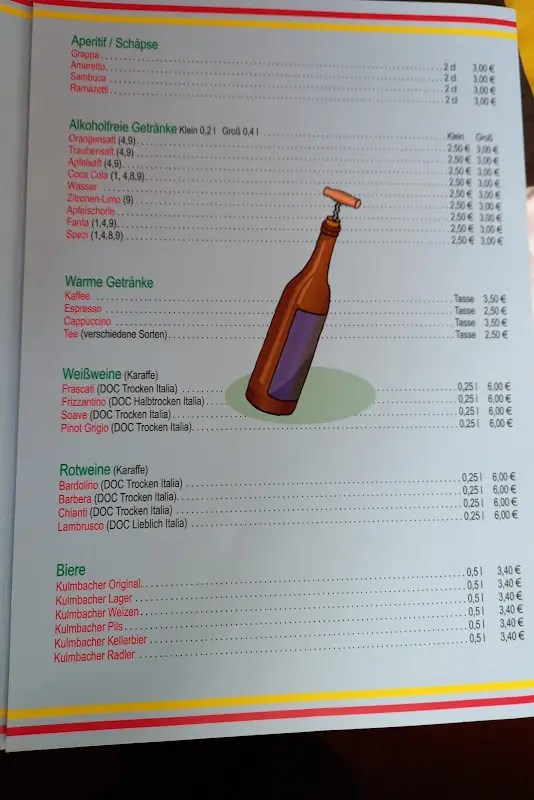 Menu_Pizzeria Portofino Gaststätte Siebenstern_Tröstau_immagine_4