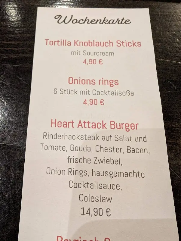 Menu_Restaurant Bird's Diner_Türkheim_image_3