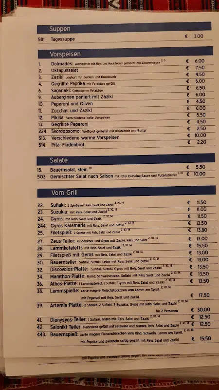 Menu_Restaurant Olympia_Türkheim_image_1