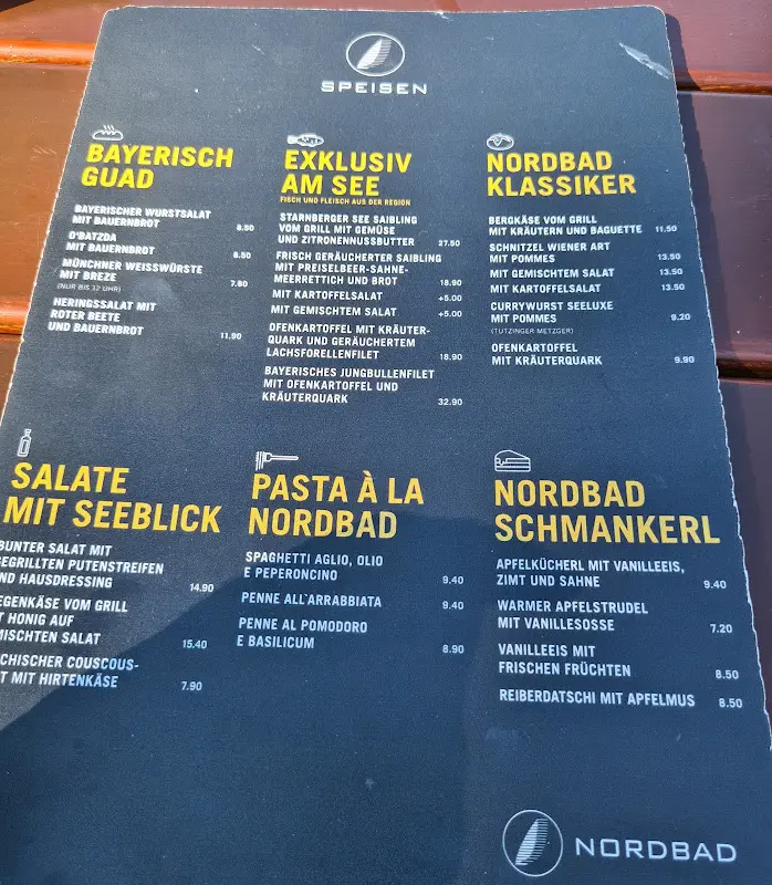 Menu_Nordbad Tutzing - Seerestaurant und Wassersport_Tutzing_image_3