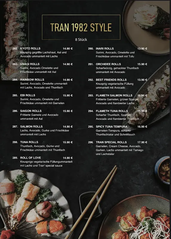 Menu_Tran 1982 - Asian Dining Restaurant_Tutzing_image_1
