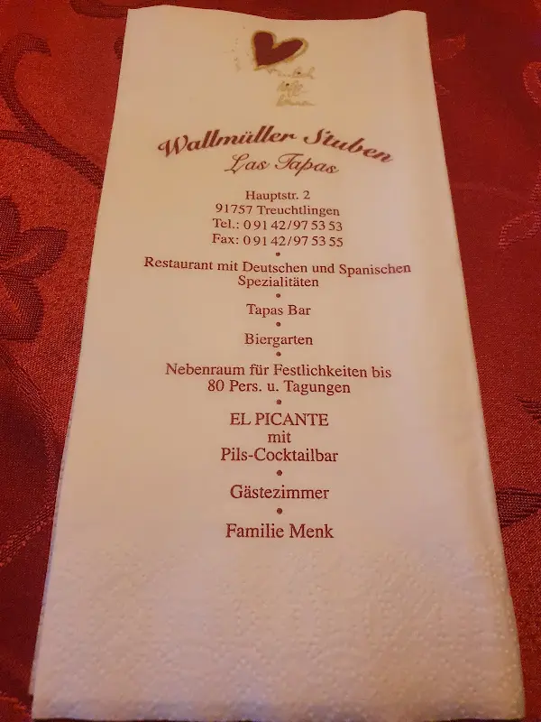 Menu_Restaurant Wallmüllerstuben / Old Bembel Pub_Treuchtlingen_immagine_3