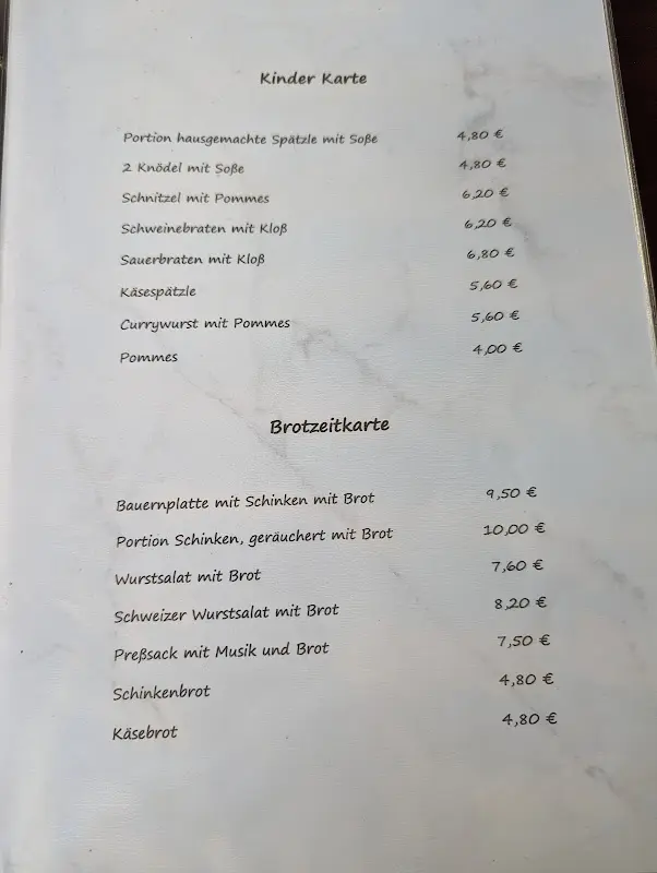 Menu_Landgasthof Zum Hirschen Otto Schmidkunz_Treuchtlingen_image_4