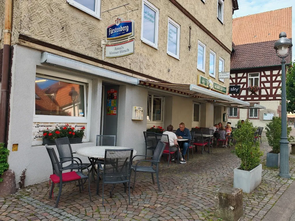 Anna's kloiner Hirsch restaurant in Wildbad
