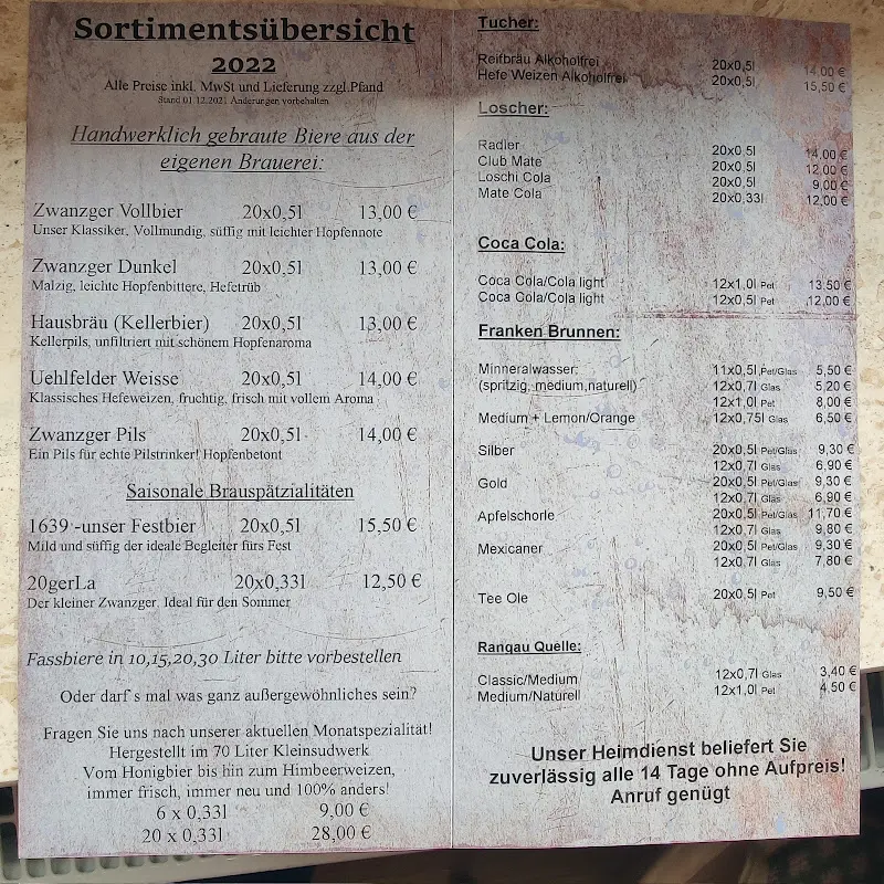 Menu_Brauerei-Gasthof-Zwanzger_Uehlfeld_image_1