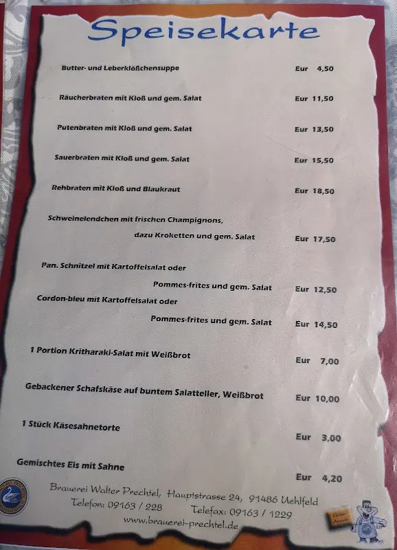 Menu_Walter Prechtel Brewery_Uehlfeld_image_3