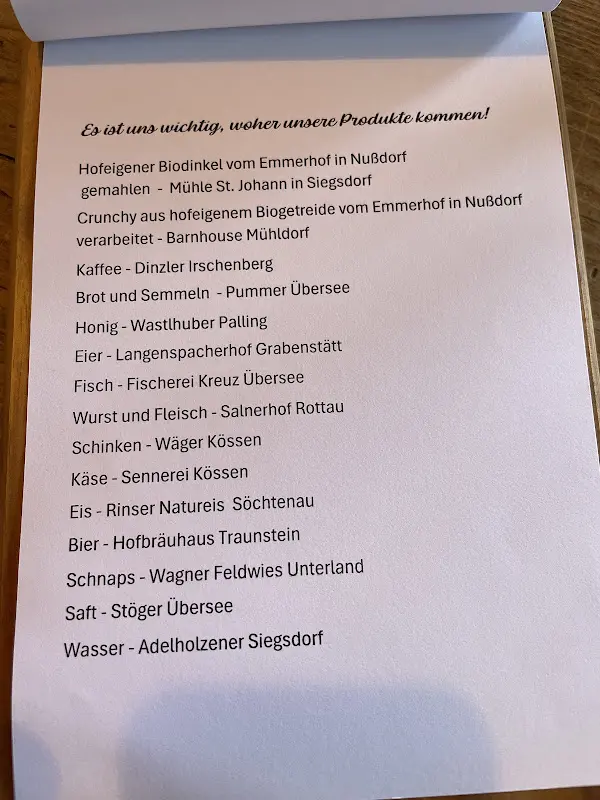 Menu_Madl am Chiemsee Cafe Bistro_Übersee_immagine_1