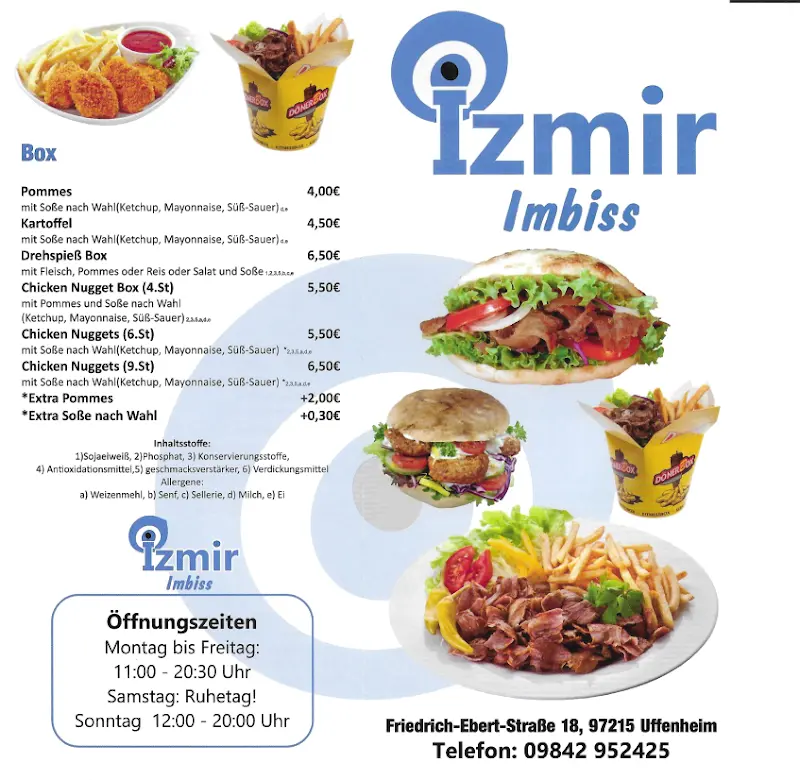 Menu_Izmir Döner Imbiss_Uffenheim_image_1