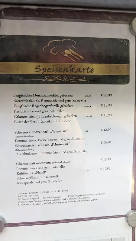 Menu_Kohlbachmühle Gasthof Pension Camping Alois und Erna Fesl_Untergriesbach_image_1