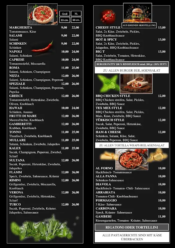 Menu_Pizza und Catering-Service Toscana_Untermerzbach_image_1