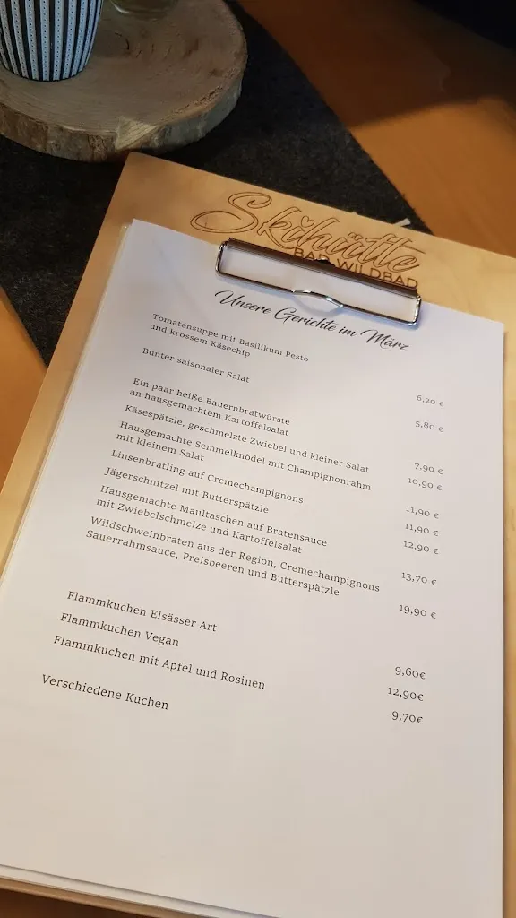 Menu_Skihütte Bad Wildbad Restaurant_Wildbad_immagine_1