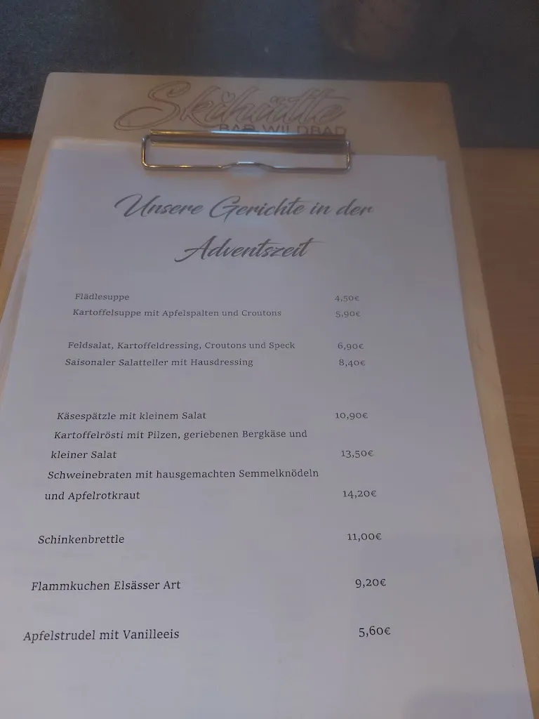 Menu_Skihütte Bad Wildbad Restaurant_Wildbad_immagine_4