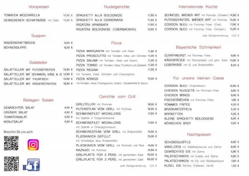 Menu_Königs Gaststätte_Unterschleißheim_image_1