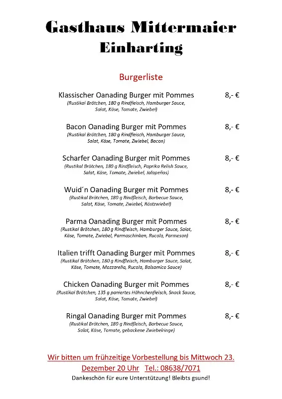 Menu_Gasthaus Mittermaier Einharting_Unterreit_image_4