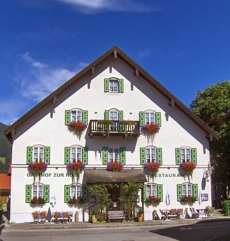 Hotel restaurant in Oberammergau