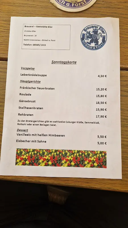 Menu_Brauerei-Gaststätte Eller_Untersiemau_image_2