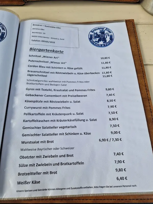 Menu_Brauerei-Gaststätte Eller_Untersiemau_image_4