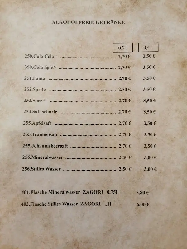 Menu_Taverne bei Alexandros_Untersiemau_image_3