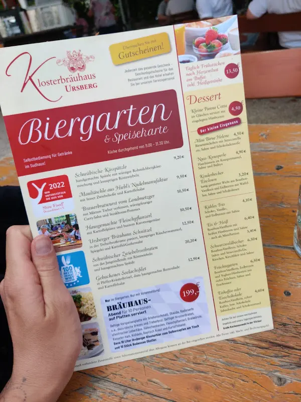 Menu_Klosterbräuhaus Ursberg GmbH_Ursberg_immagine_3