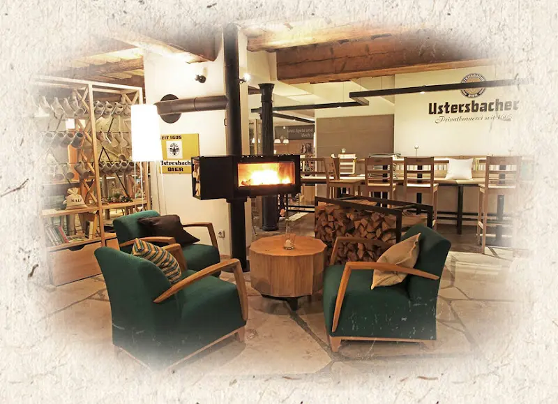 Bräustüble Ustersbach restaurant in Ustersbach