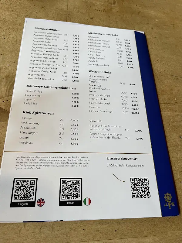 Menu_Augustiner Bräustuben_München_immagine_3
