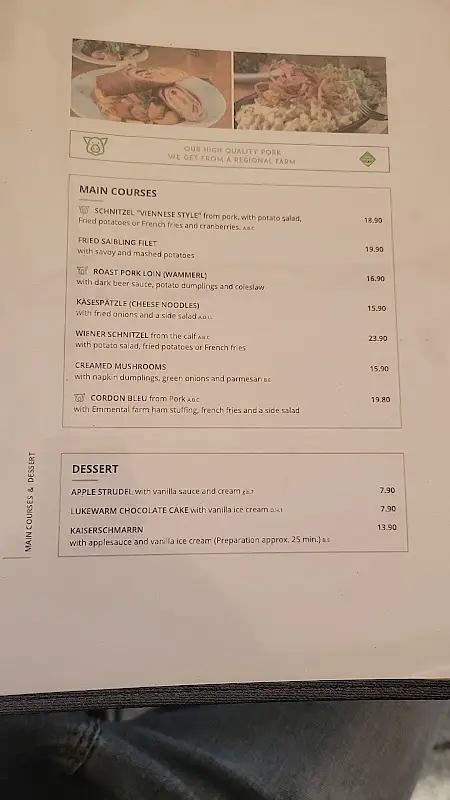 Menu_Gaststätte Burg Pappenheim_München_image_1