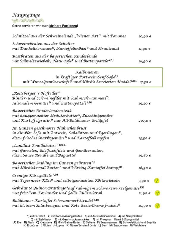 Menu_Landlust Wirtshaus am Reitsberger Hof_Vaterstetten_image_1