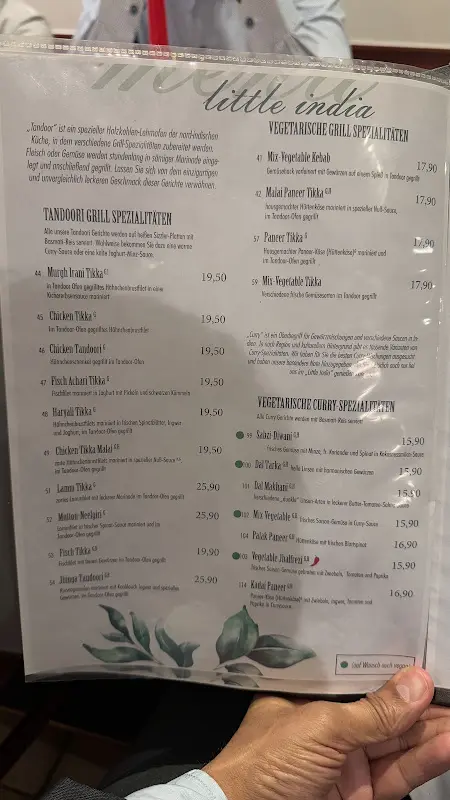 Menu_Little India_Vaterstetten_image_2