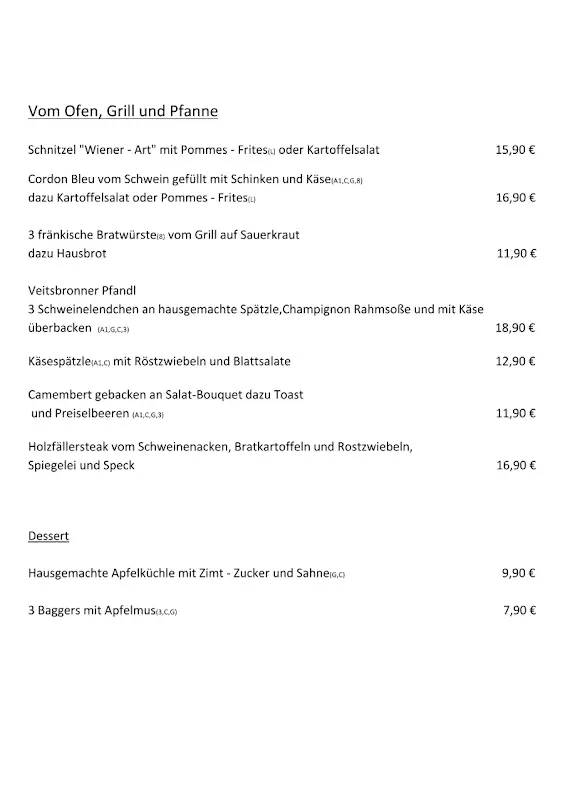 Menu_Zum Schwarzen Ross_Veitsbronn_image_1