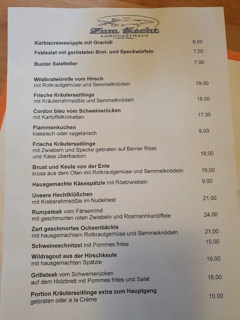 Menu_Landgasthaus zum Hecht_Kaiserstuhl_immagine_2