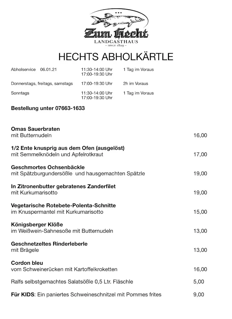Menu_Landgasthaus zum Hecht_Kaiserstuhl_immagine_3