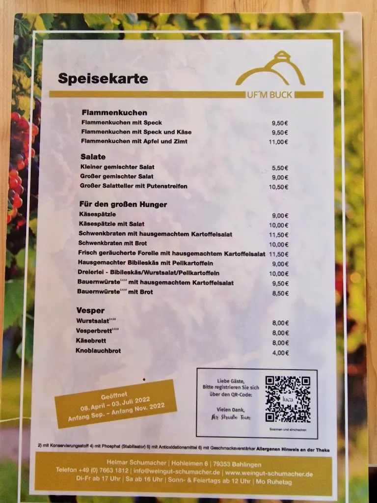 Menu_Restaurant uf'm Buck_Kaiserstuhl_image_2