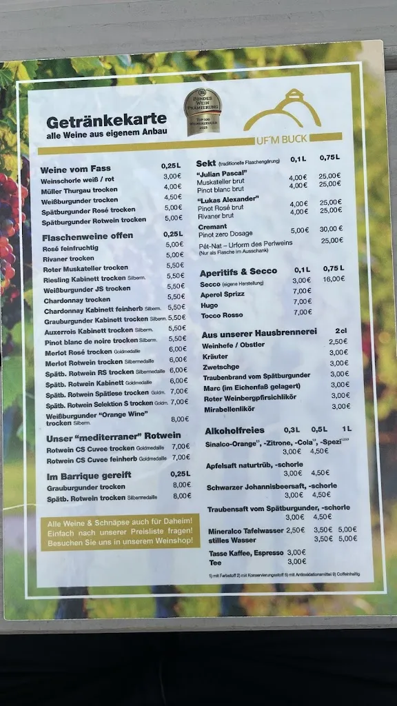 Menu_Restaurant uf'm Buck_Kaiserstuhl_image_3