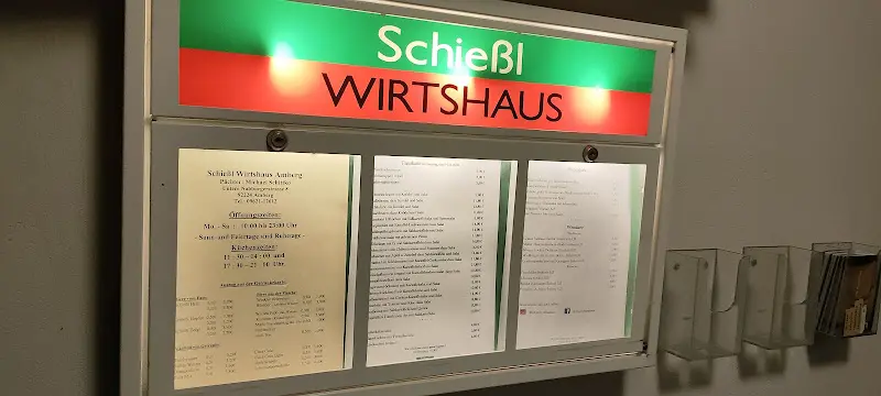 Menu_Schießl Wirtshaus_Amberg_imagen_4
