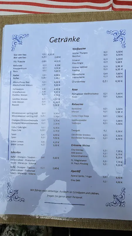 Menu_Gaststätte Rußwurmhaus_Amberg_image_1