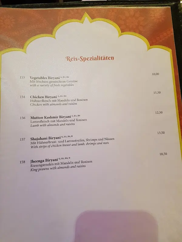 Menu_Royal India Restaurant_Amberg_image_1